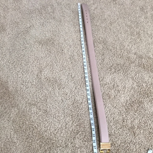 New! Michael Michael Kors medium pink reversible belt . main image 7